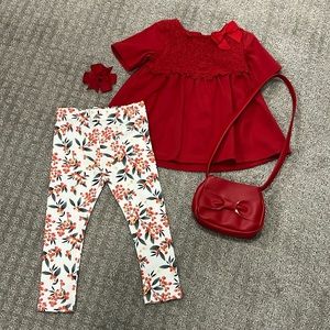 NWOT, Tahari 24 month girls holiday outfit